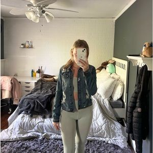 Highway jeans distressed jean jacket